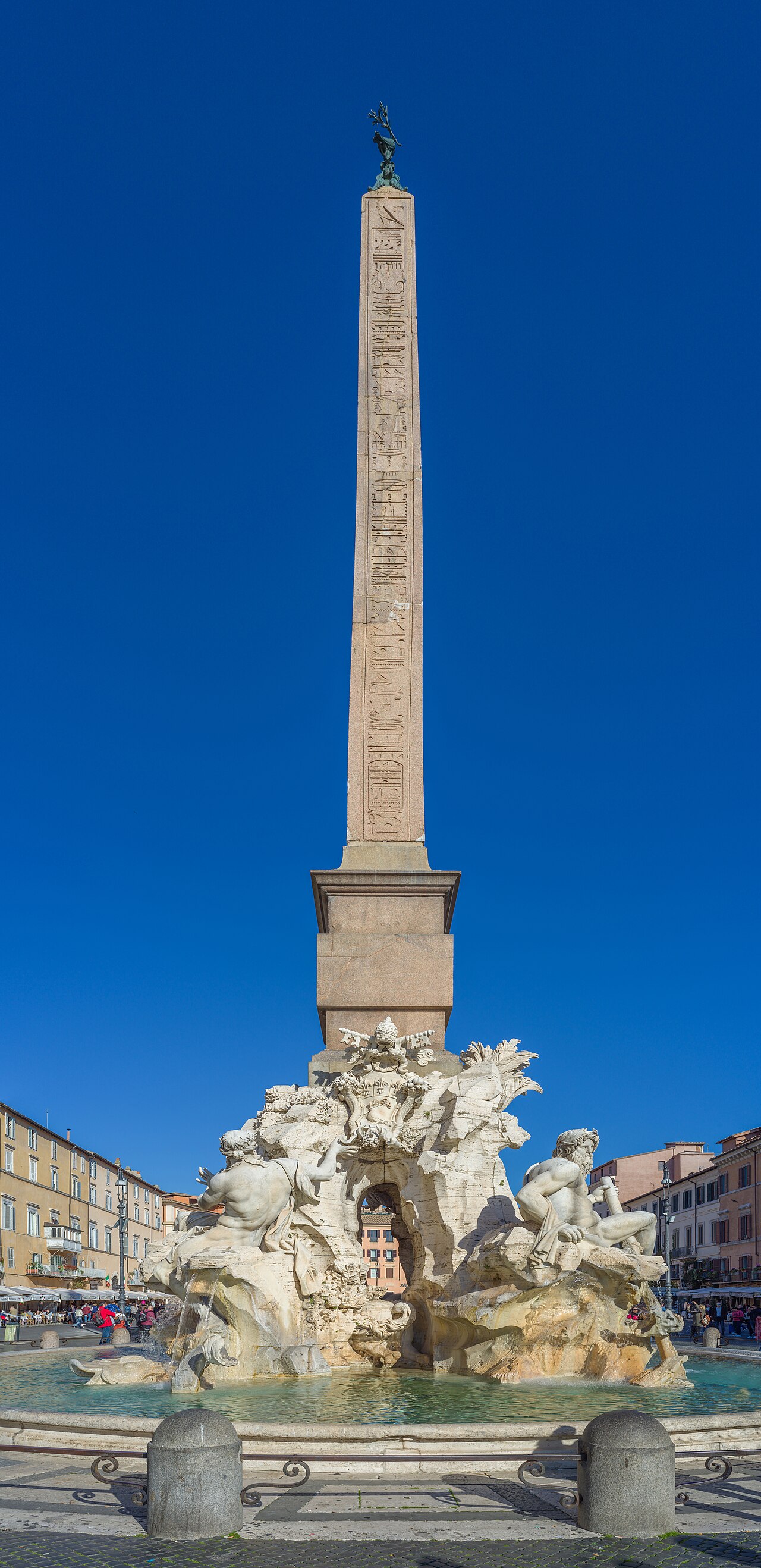 Fontana dei Quattro Fiumi (Fountain of the Four Rivers)  1651